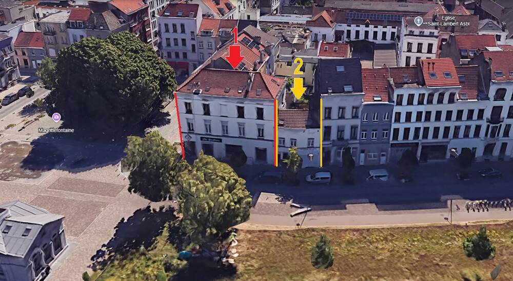 Immeuble de rapport - Immeuble à appartement à vendre à Bruxelles 1000 1000000.00€ chambres m² - annonce 445804