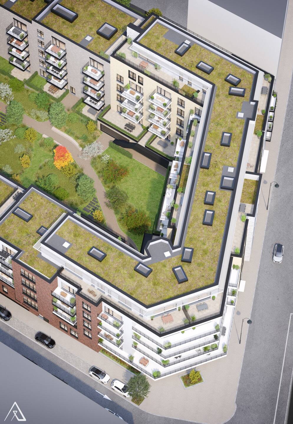 Appartement te in Vorst 1190 259500.00€ 1 slaapkamers 72.70m² - Zoekertje 453141
