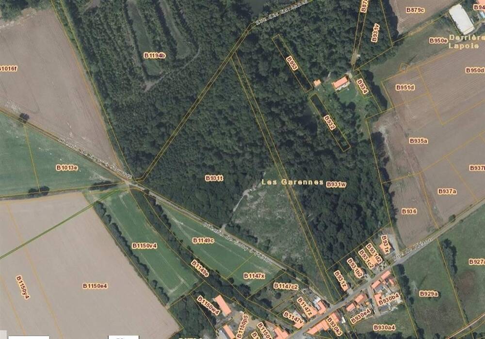 Terrain non bâtissable à vendre à Trazegnies 6183 80000.00€ chambres m² - annonce 452663