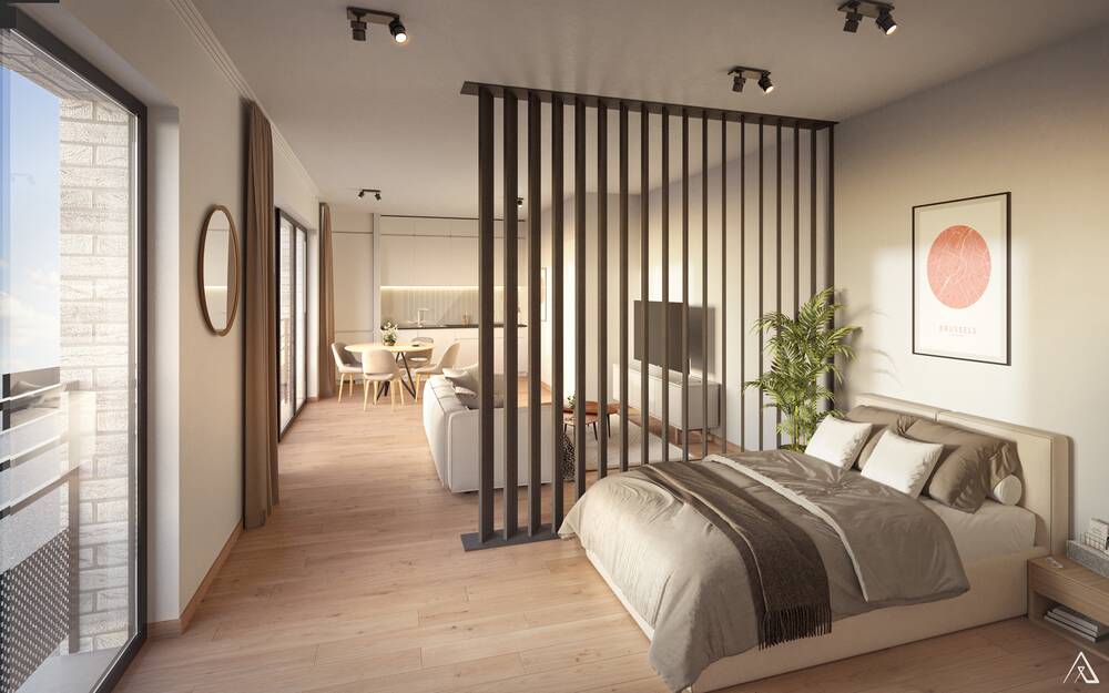 Studio à vendre à Forest 1190 244500.00€ 0 chambres 57.00m² - annonce 453623