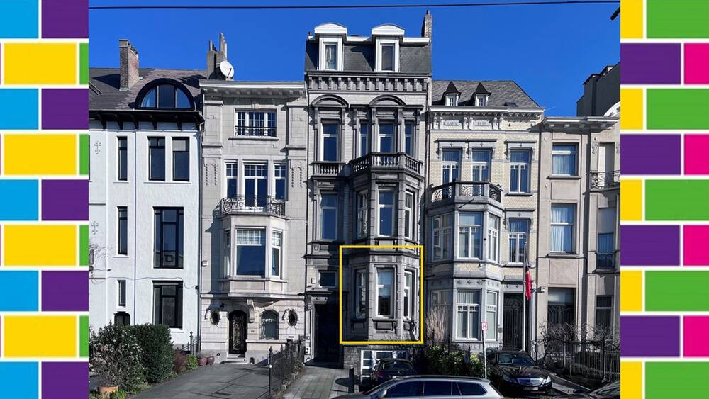 Appartement te  in Etterbeek 1040 1250.00€ 1 slaapkamers 86.00m² - Zoekertje 454799