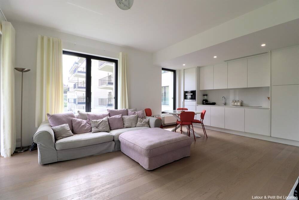Appartement te  huur in Ukkel 1180 1250.00€ 1 slaapkamers 60.00m² - Zoekertje 460727