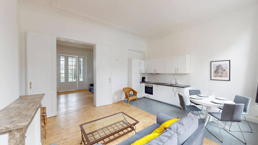 Appartement te  huur in Etterbeek 1040 1500.00€ 1 slaapkamers 80.00m² - Zoekertje 461554