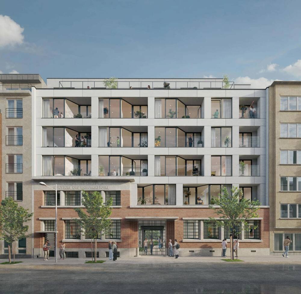Studio à vendre à Evere 1140 245000.00€ 0 chambres 41.60m² - annonce 462003
