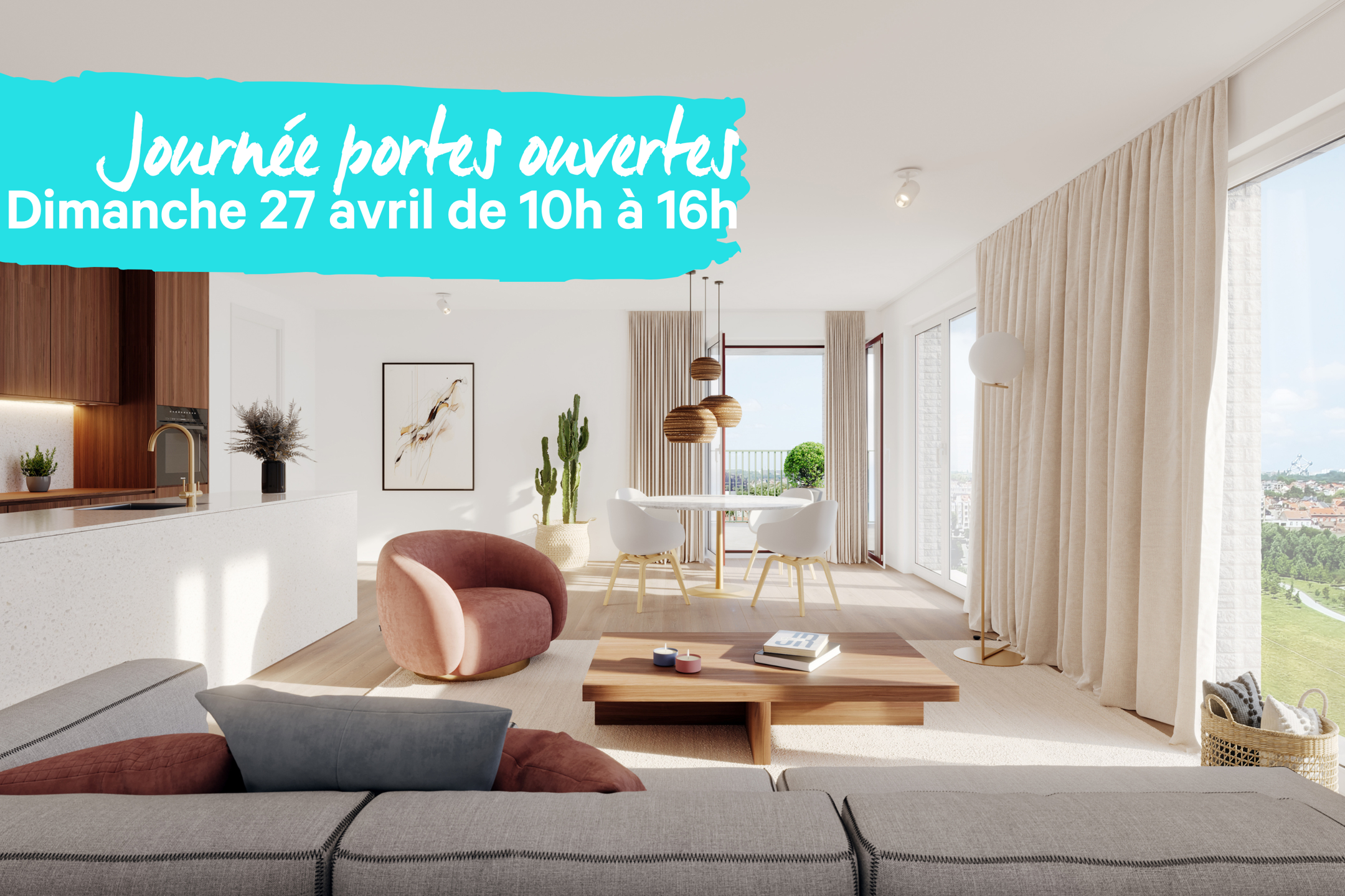 Appartement à vendre à Bruxelles 1000 420000.00€ 2 chambres 106.77m² - annonce 461930