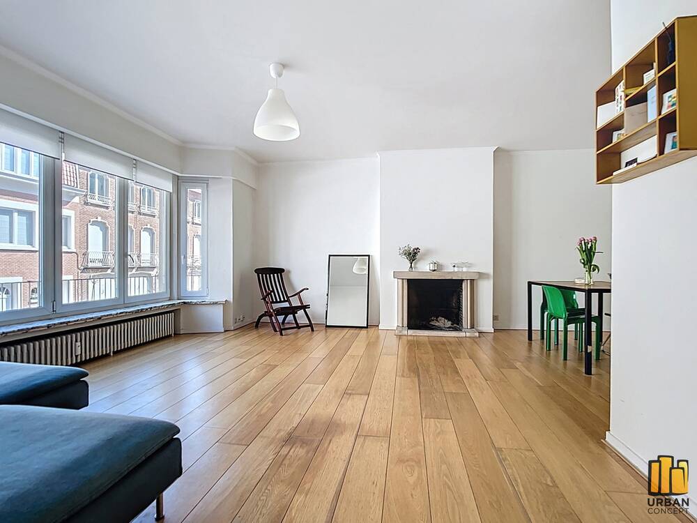 Appartement te  huur in Ukkel 1180 1150.00€ 1 slaapkamers 65.50m² - Zoekertje 462680