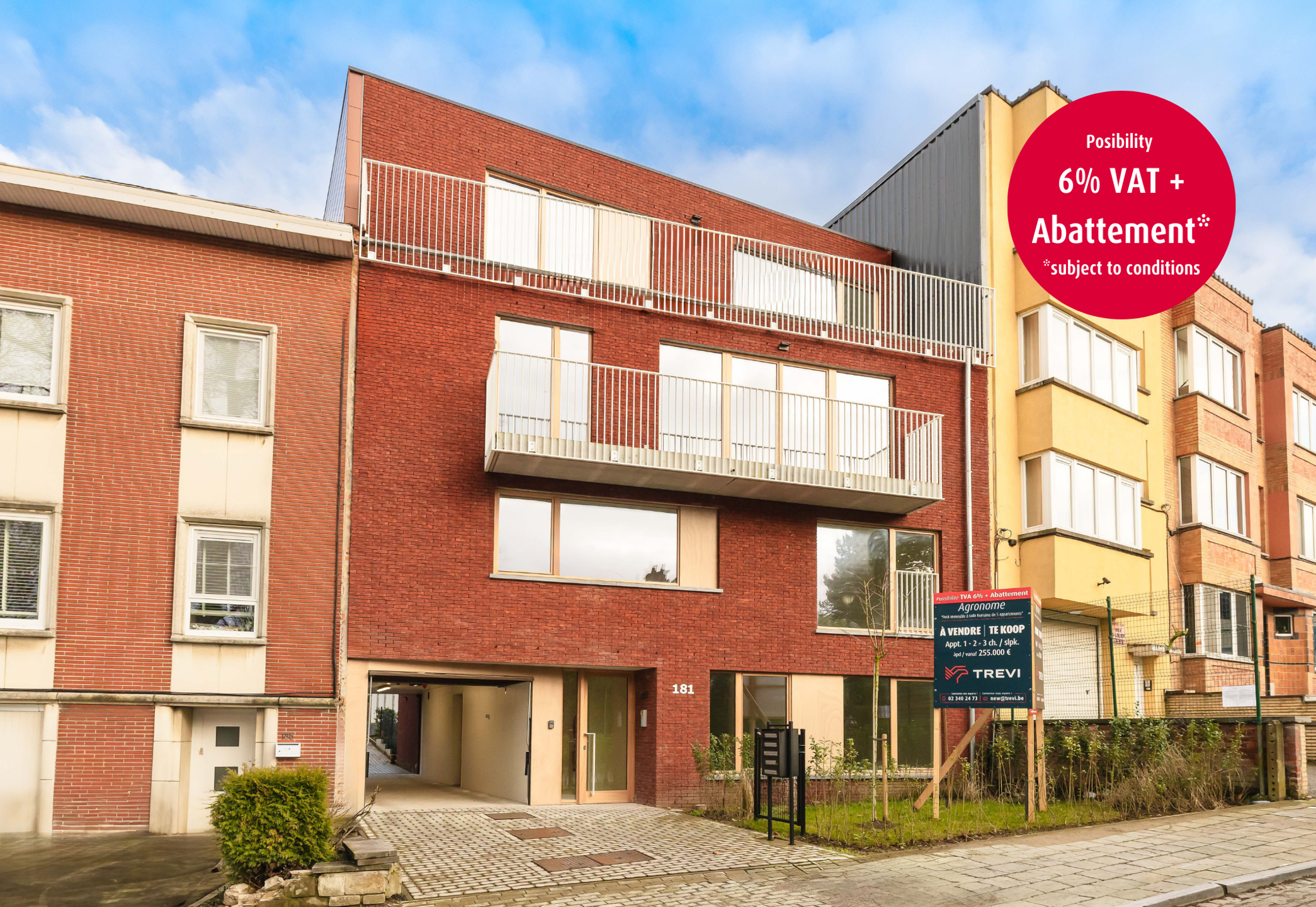 Appartement te koop in Anderlecht 1070 255000.00€ 1 slaapkamers 64.00m² - Zoekertje 461486