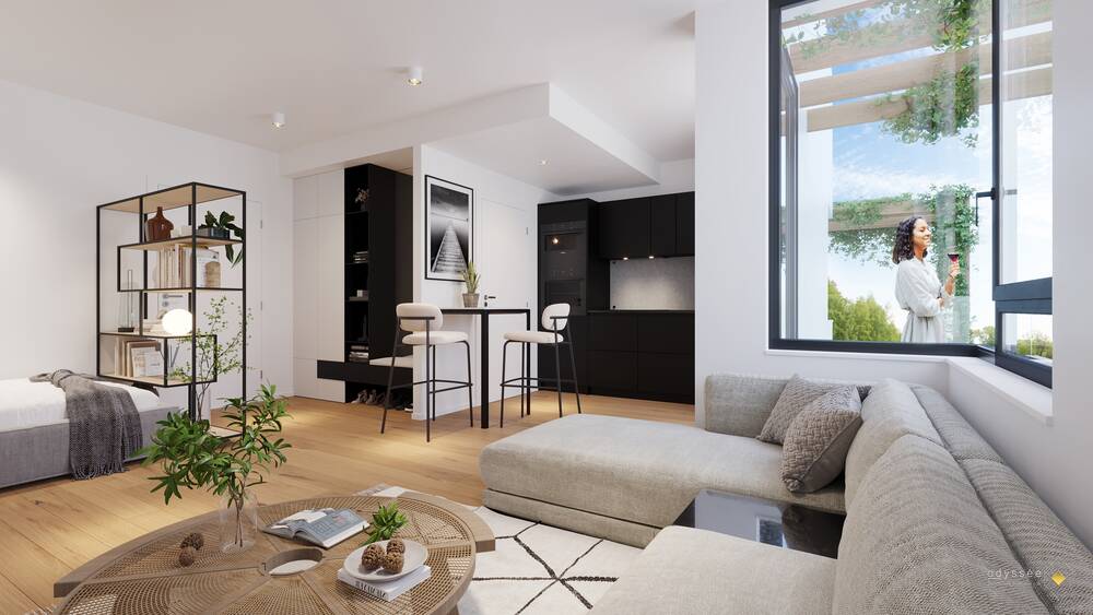 Studio à vendre à Uccle 1180 280000.00€ 0 chambres 34.00m² - annonce 464932