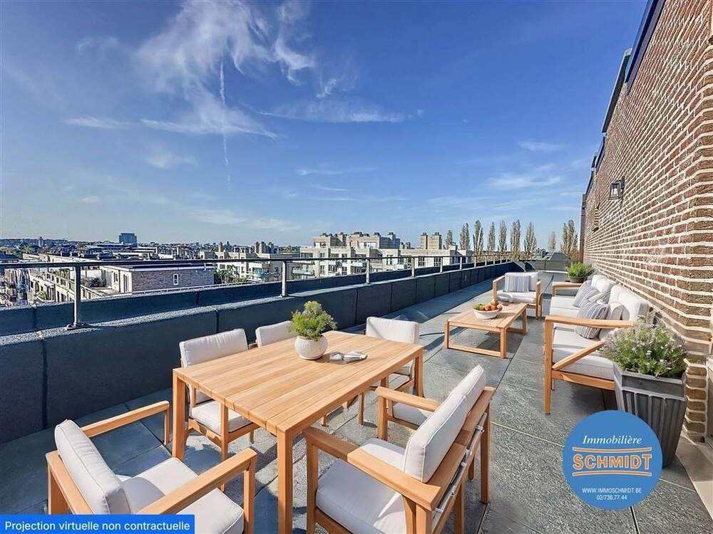 Penthouse à vendre à Woluwe-Saint-Pierre 1150 530000.00€ 2 chambres 129.00m² - annonce 476522
