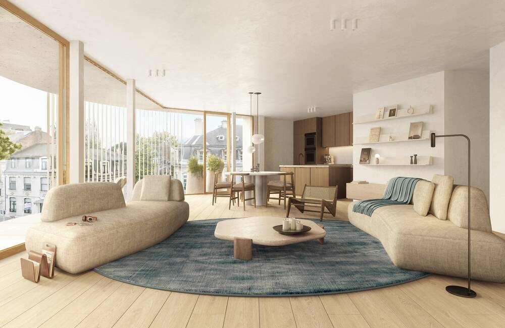 Penthouse à vendre à Ixelles 1050 1117600.00€ 2 chambres 127.00m² - annonce 481559