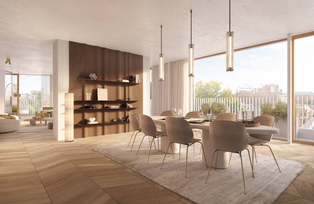 Penthouse à vendre à Ixelles 1050 1691000.00€ 3 chambres 199.00m² - annonce 481489