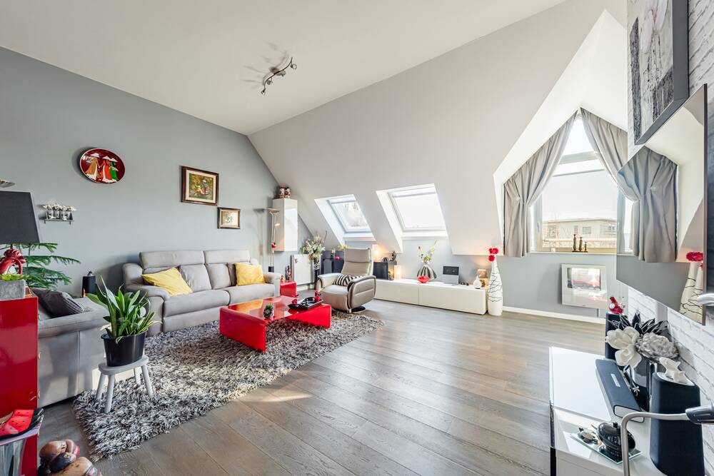 Penthouse te koop in Sint-Lambrechts-Woluwe 1200 569000.00€ 2 slaapkamers 150.00m² - Zoekertje 484060