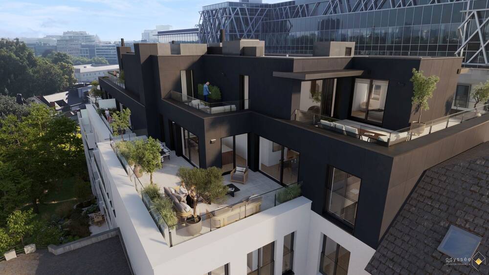 Penthouse à vendre à Bruxelles 1000 1595000.00€ 3 chambres 156.30m² - annonce 483980