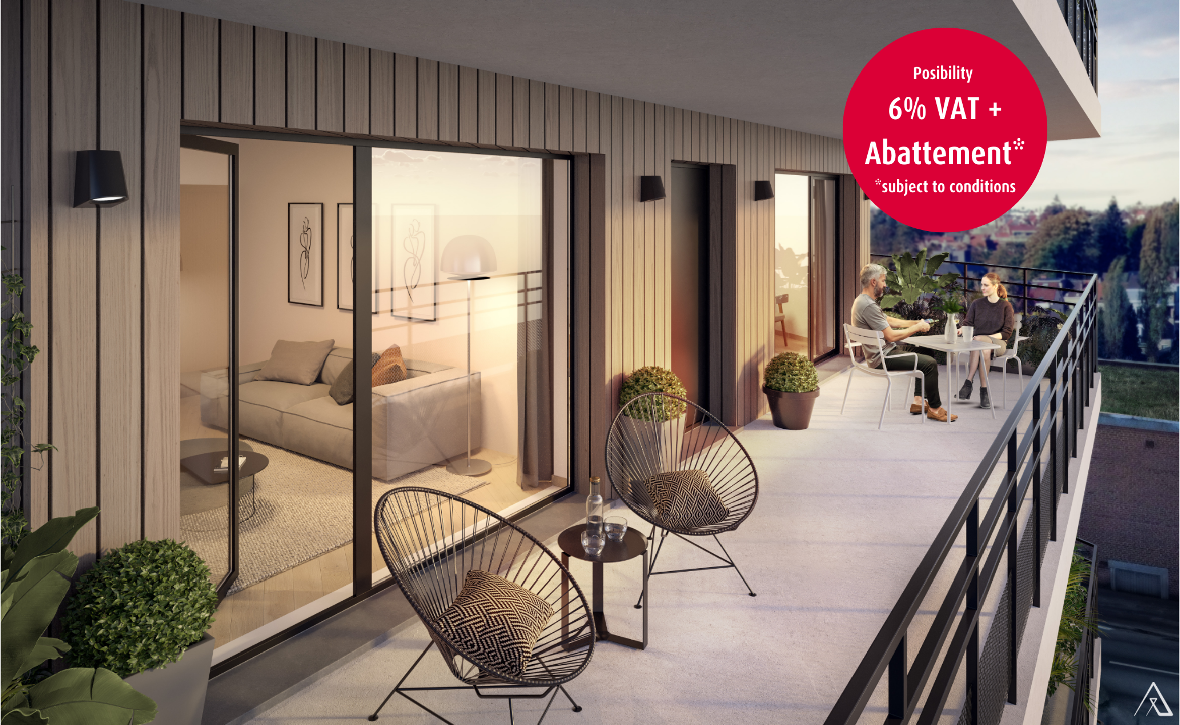 Appartement te  koop in Vorst 1190 384000.00€ 3 slaapkamers 121.00m² - Zoekertje 489729