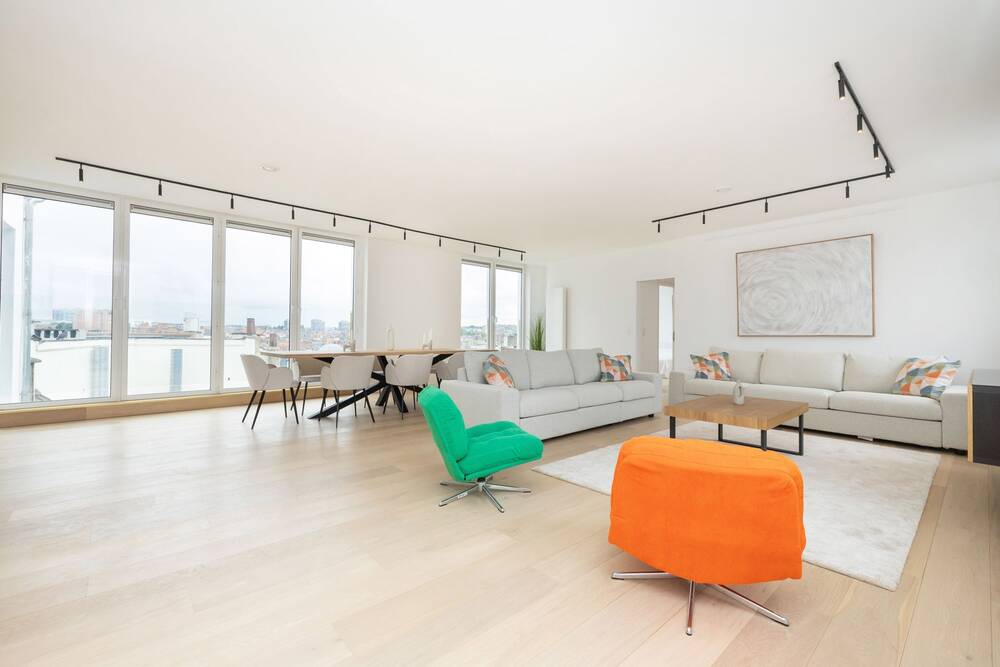 Penthouse te huur in Brussel 1000 3500.00€ 3 slaapkamers 120.00m² - Zoekertje 491596