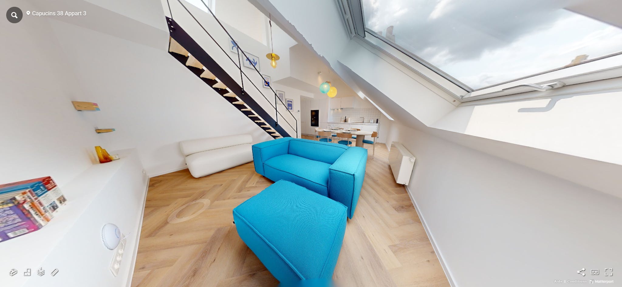 Appartement te  huur in Brussel 1000 1150.00€ 1 slaapkamers 60.00m² - Zoekertje 698414