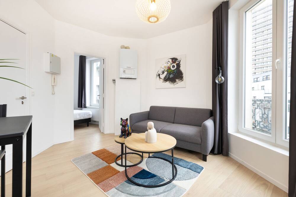 Appartement à louer à Saint-Josse-ten-Noode 1210 1000.00€ 1 chambres 30.00m² - annonce 505102