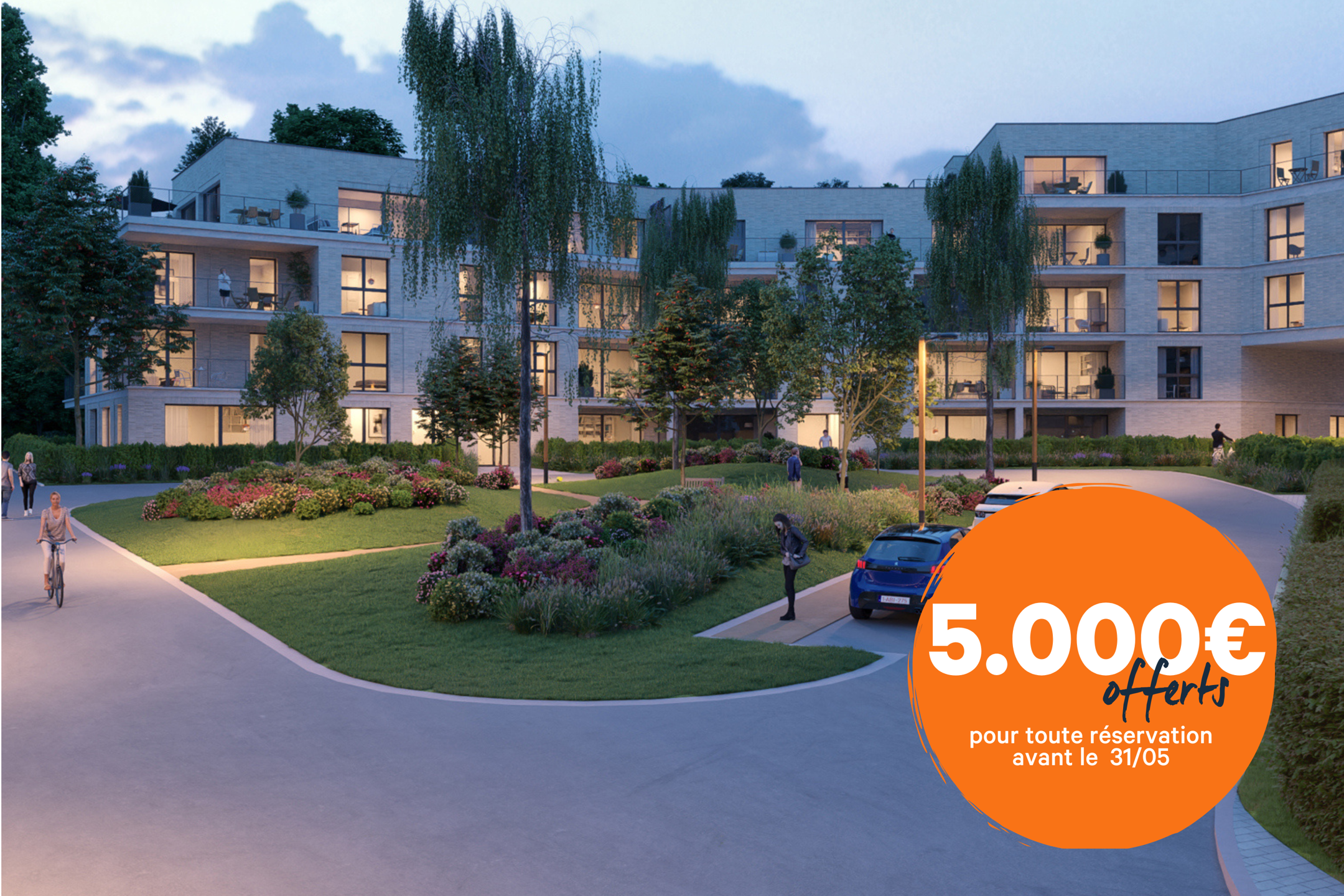 Studio à vendre à Uccle 1180 275000.00€ 0 chambres 53.00m² - annonce 503804