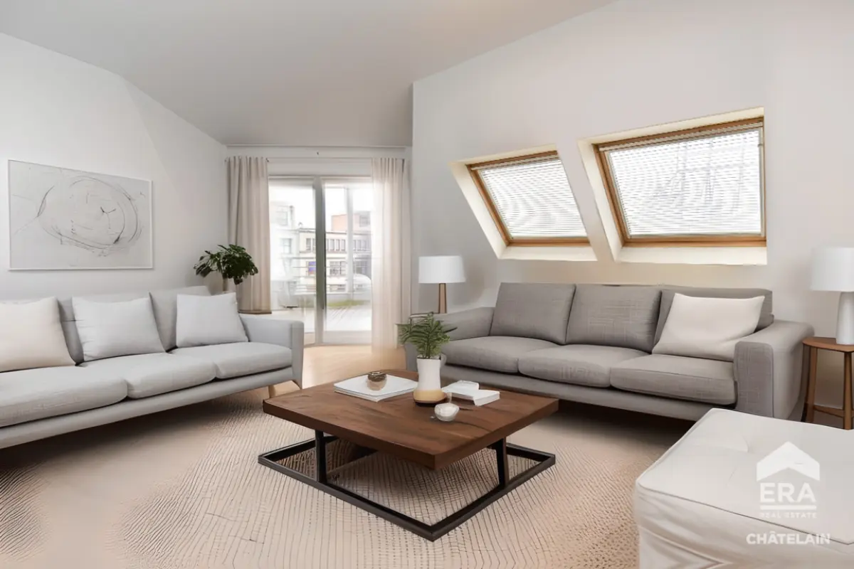 Penthouse à vendre à Bruxelles 1000 595000.00€ 3 chambres 188.00m² - annonce 501993