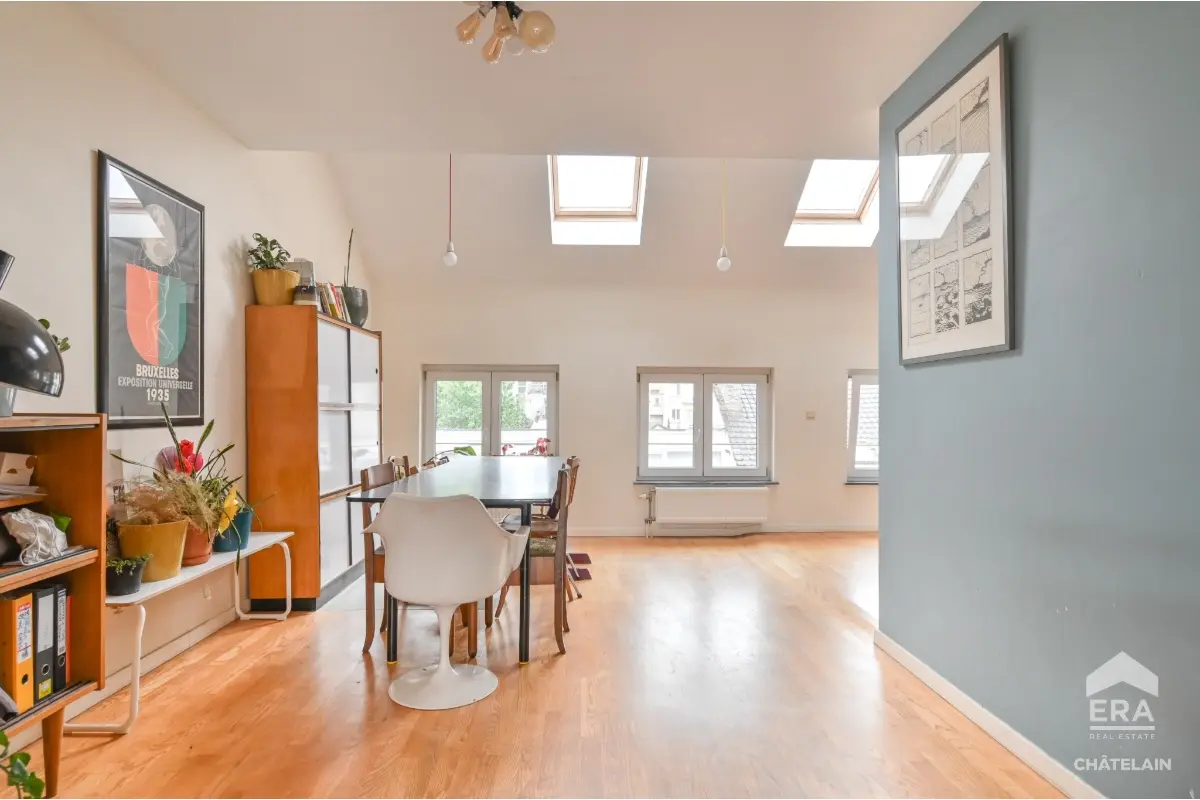 Duplex à vendre à Ixelles 1050 390000.00€ 2 chambres 95.00m² - annonce 500551