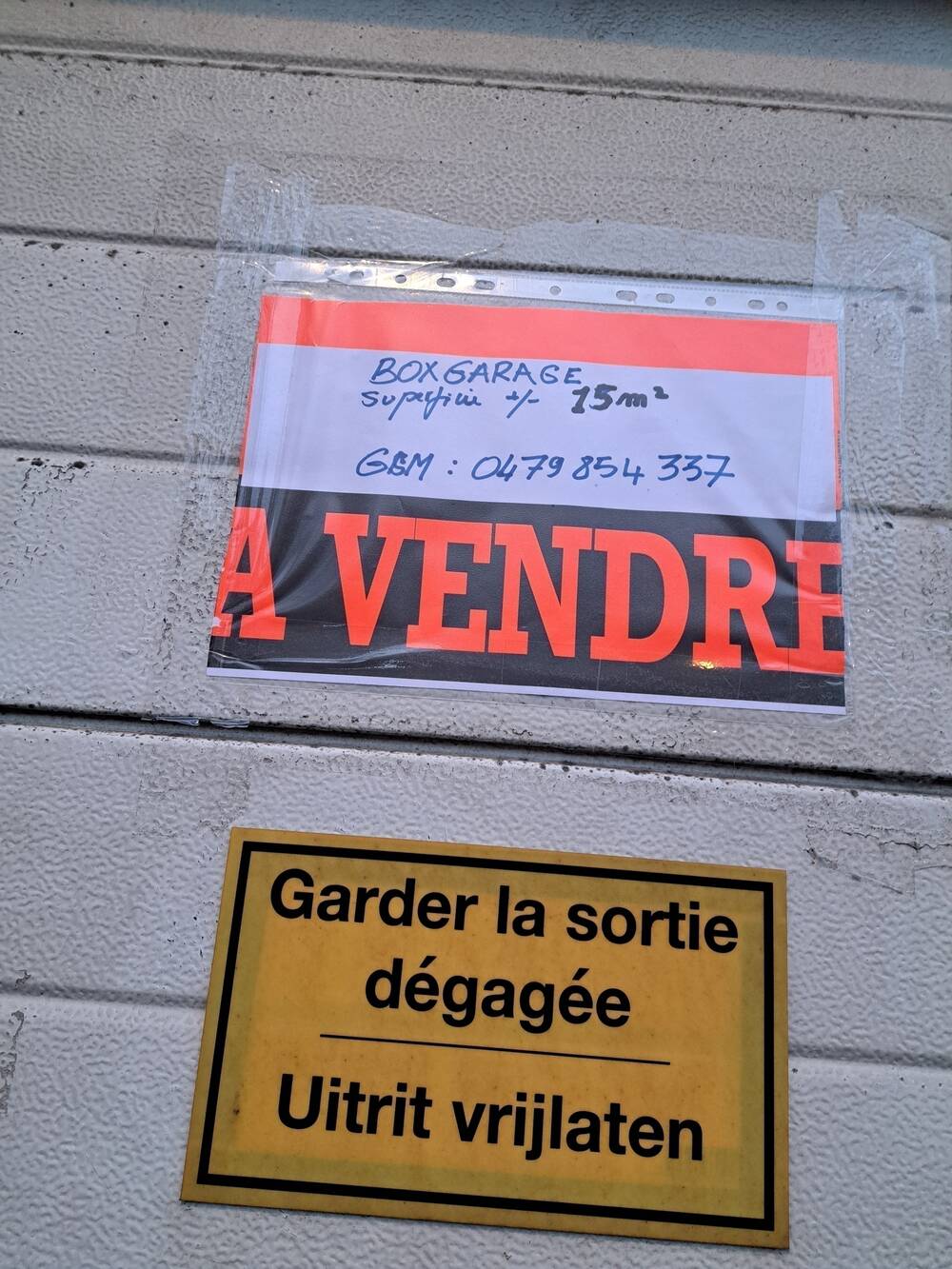 Box te  koop in Ganshoren 1083 29000.00€  slaapkamers m² - Zoekertje 499062