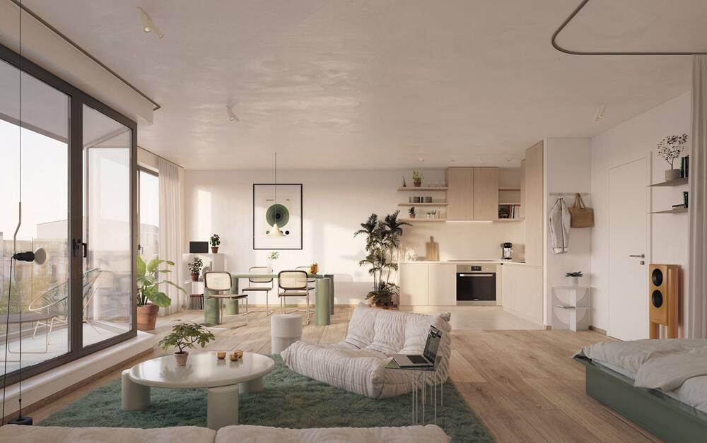 Appartement à vendre à Evere 1140 219000.00€ 0 chambres 41.60m² - annonce 497880