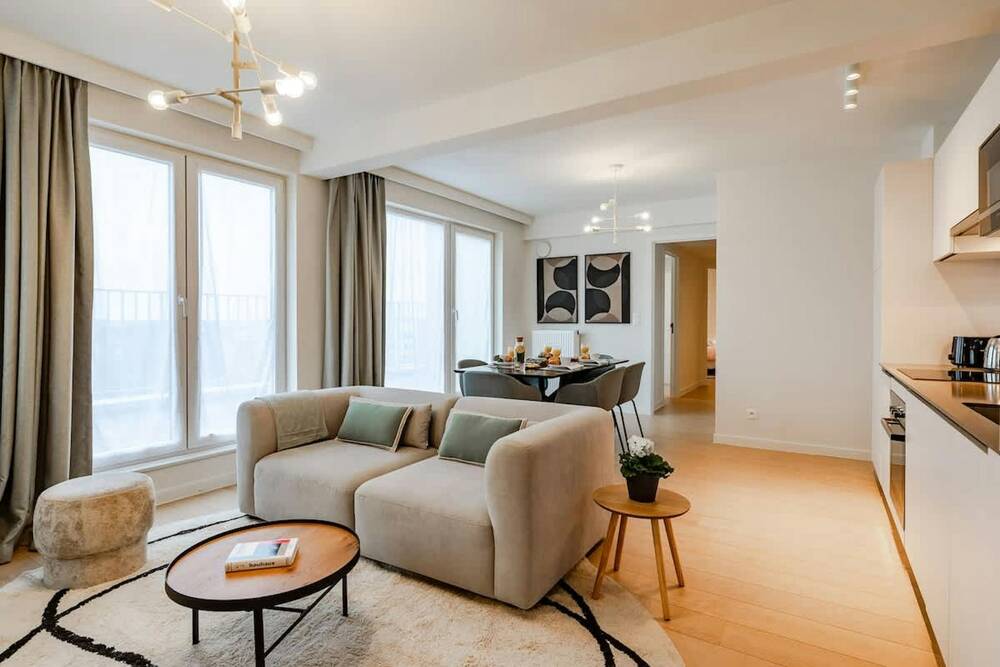 Appartement te  huur in Schaarbeek 1030 4847.00€ 3 slaapkamers 120.00m² - Zoekertje 795030