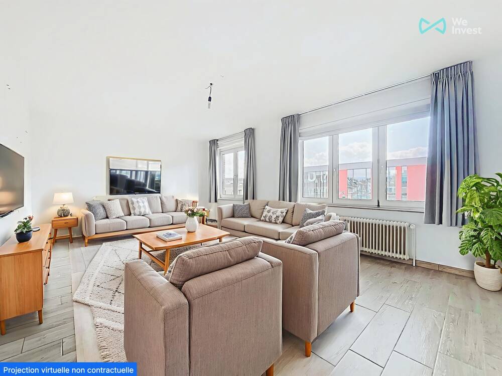 Appartement à louer à Auderghem 1160 1150.00€ 1 chambres 76.00m² - annonce 496853