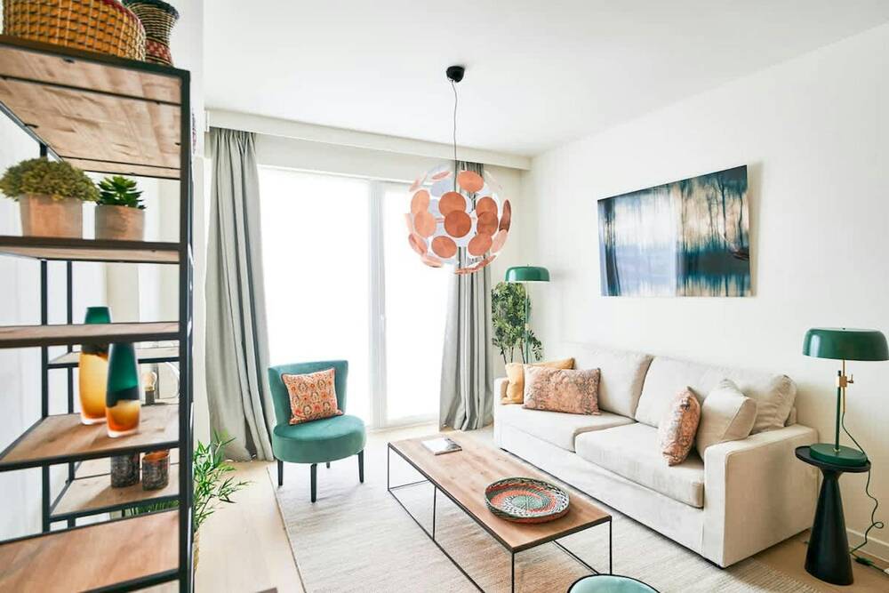 Appartement te  huur in Schaarbeek 1030 3264.00€ 1 slaapkamers m² - Zoekertje 795002