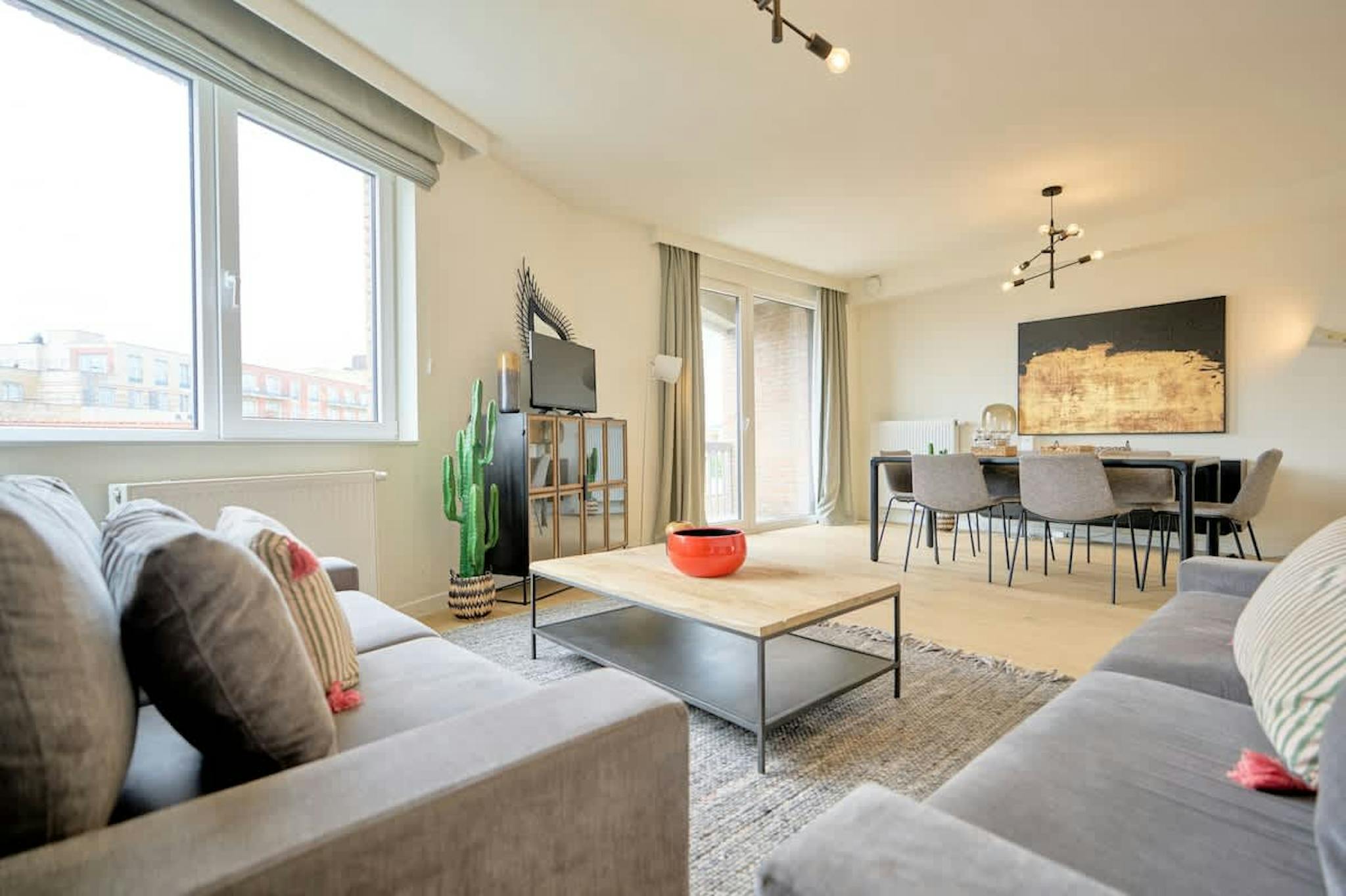 Appartement te  huur in Schaarbeek 1030 5090.00€ 3 slaapkamers m² - Zoekertje 795007