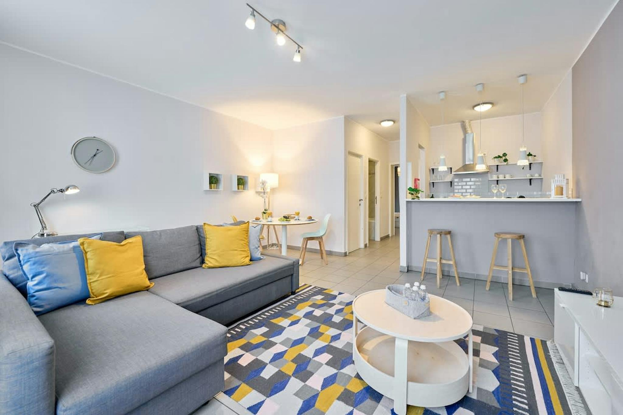 Appartement te  huur in Brussel 1000 1760.00€ 1 slaapkamers 50.00m² - Zoekertje 794987