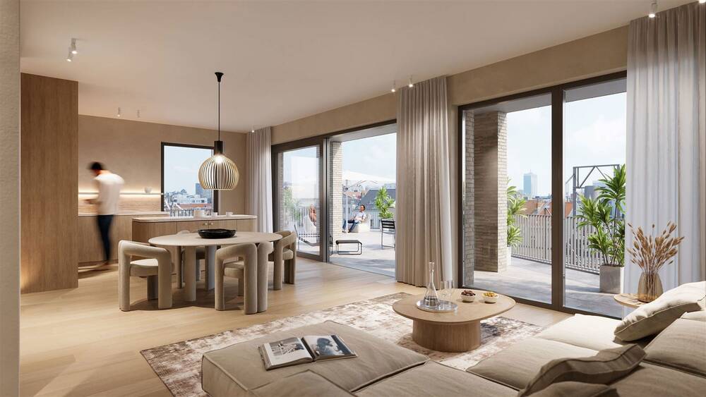 Appartement à vendre à Molenbeek-Saint-Jean 1080 500000.00€ 3 chambres 113.00m² - annonce 496089
