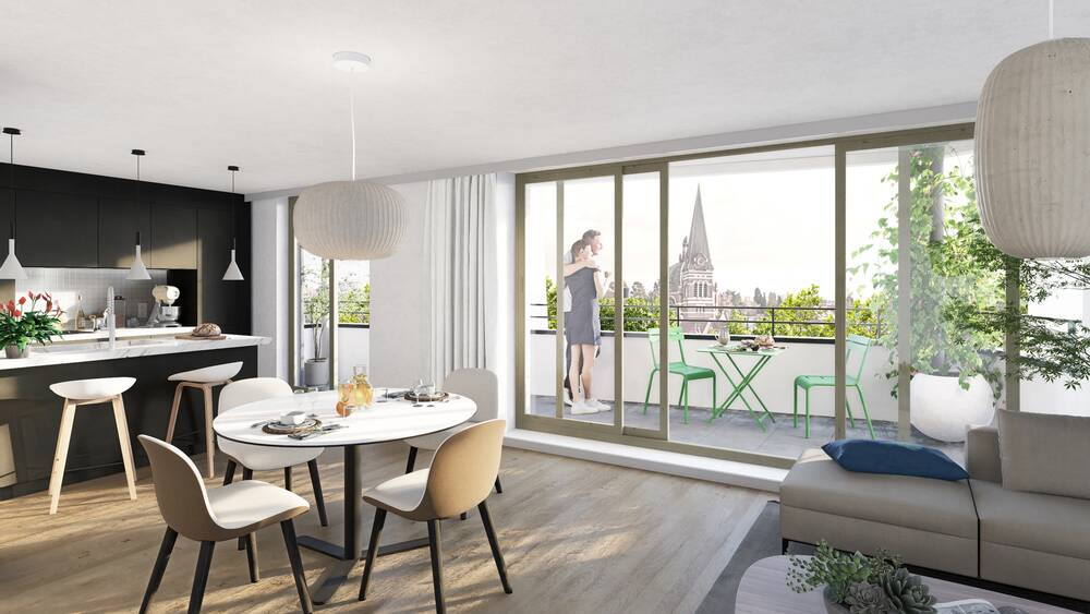 Appartement à à Uccle 1180 440000.00€ 1 chambres 71.00m² - annonce 496025