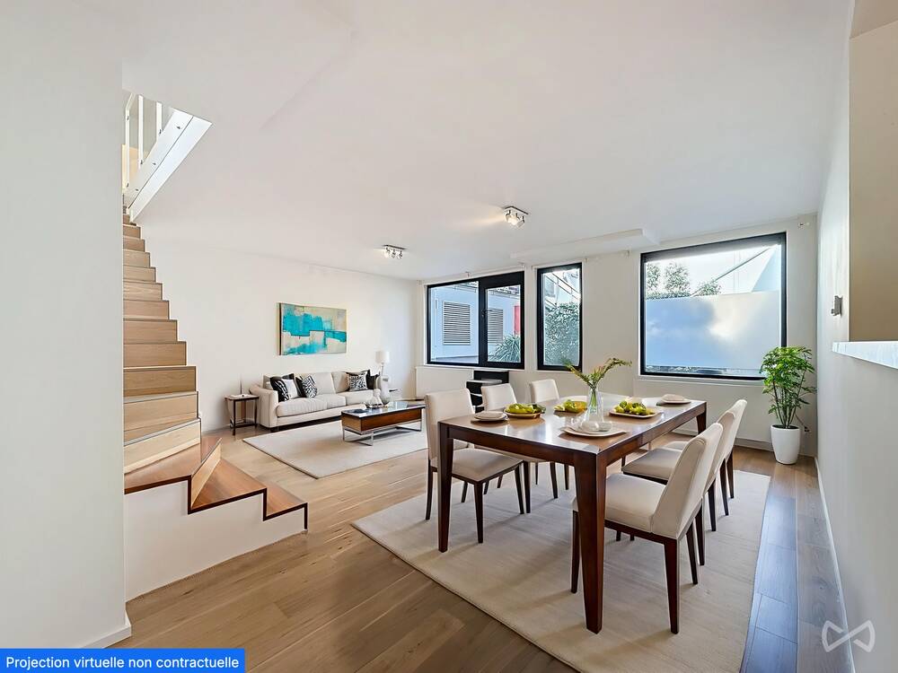 Duplex à vendre à Saint-Gilles 1060 399000.00€ 3 chambres 125.00m² - annonce 494736