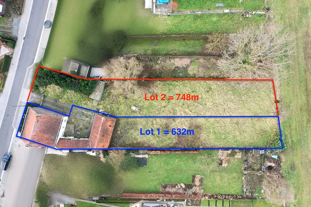 Terrain à vendre à Merelbeke 9820 268000.00€ chambres m² - annonce 505657