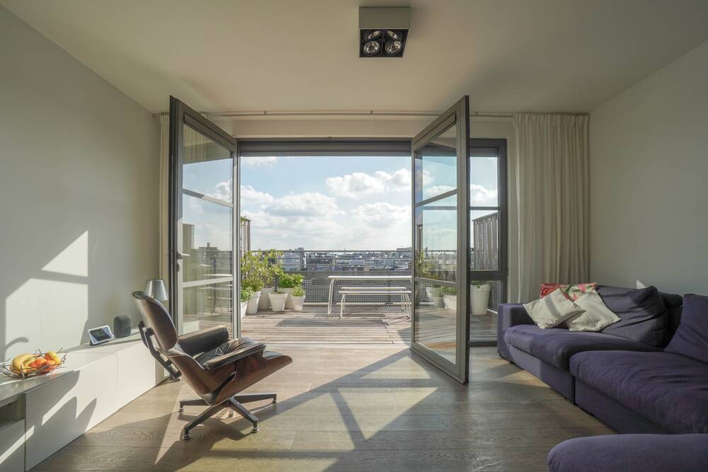 Penthouse te koop in Sint-Jans-Molenbeek 1080 439000.00€ 3 slaapkamers 125.00m² - Zoekertje 505880