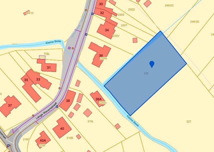 Terrain non bâtissable à vendre à Lebbeke 9280 48600.00€ chambres m² - annonce 511965