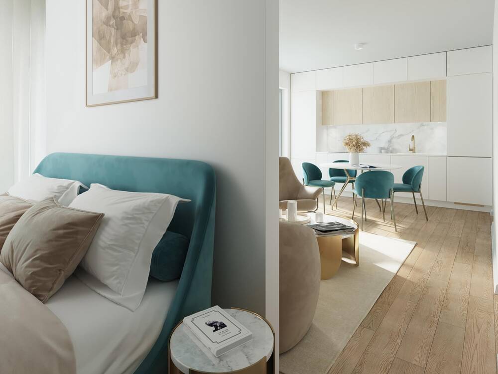 Studio te  koop in Elsene 1050 399000.00€ 1 slaapkamers 56.80m² - Zoekertje 511576