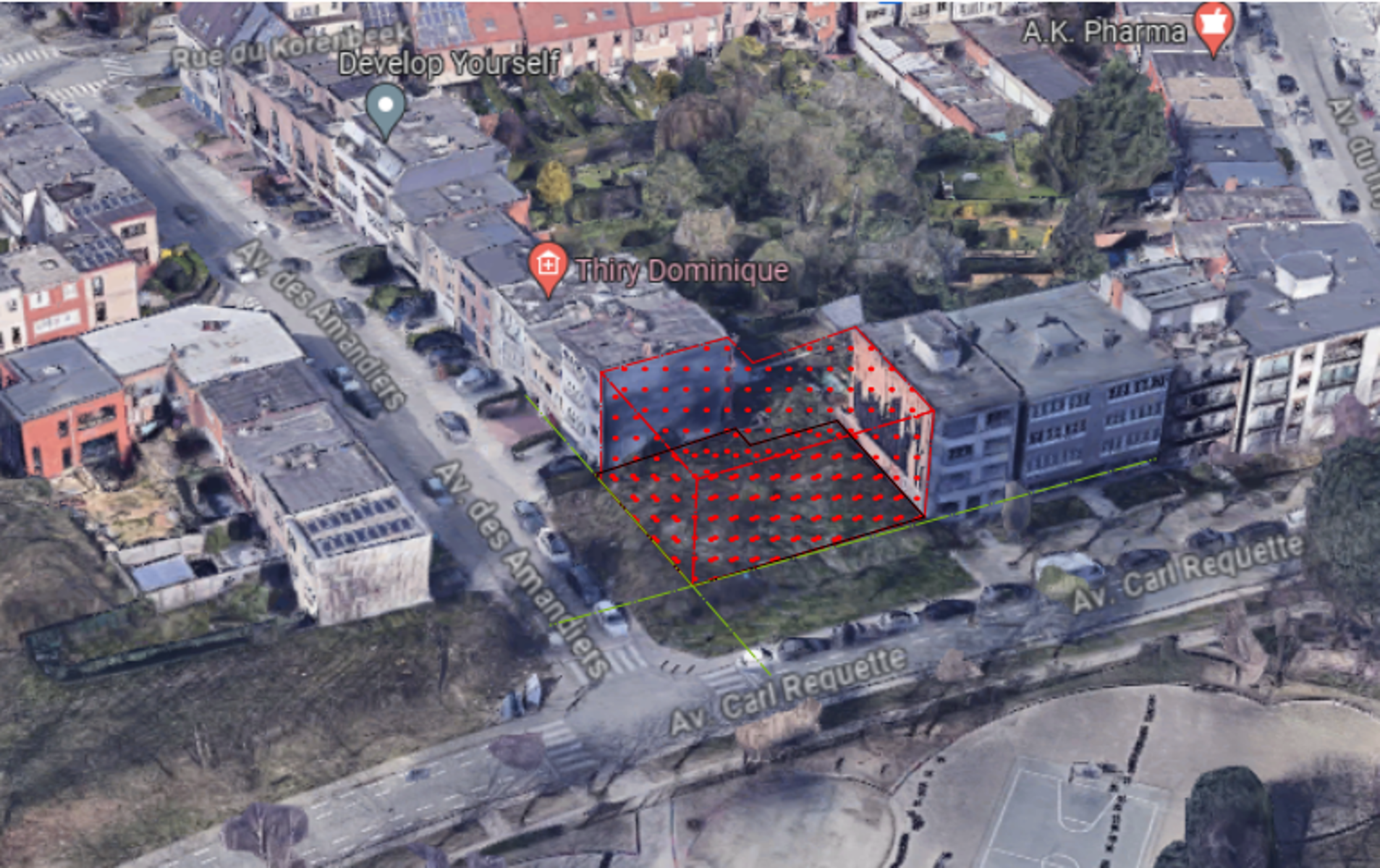 Terrain à vendre à Molenbeek-Saint-Jean 1080 695000.00€  chambres m² - annonce 512477
