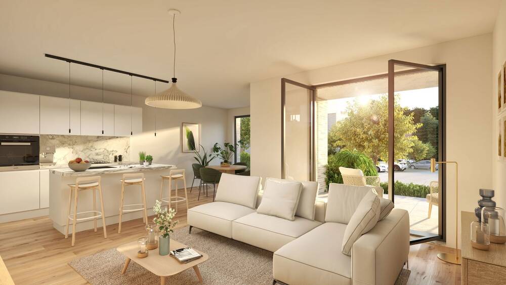 Benedenverdieping te  koop in Ukkel 1180 465000.00€ 2 slaapkamers 102.00m² - Zoekertje 519967