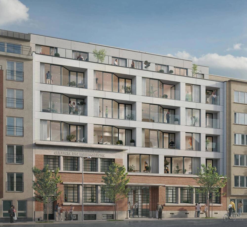 Studio te  koop in Evere 1140 274000.00€ 0 slaapkamers 48.70m² - Zoekertje 519521