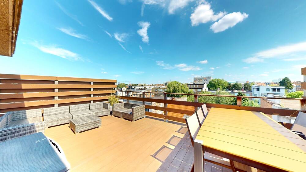 Penthouse te  huur in Evere 1140 1050.00€ 1 slaapkamers 50.00m² - Zoekertje 520708