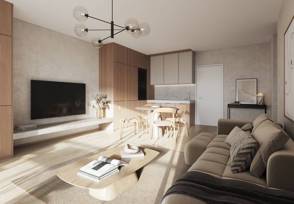 Appartement à vendre à Schaerbeek 1030 0.00€ 1 chambres m² - annonce 523159