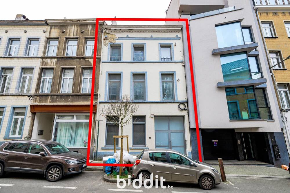 Immeuble de rapport - Immeuble à appartement à vendre à Saint-Josse-ten-Noode 1210 250000.00€ 7 chambres m² - annonce 523375