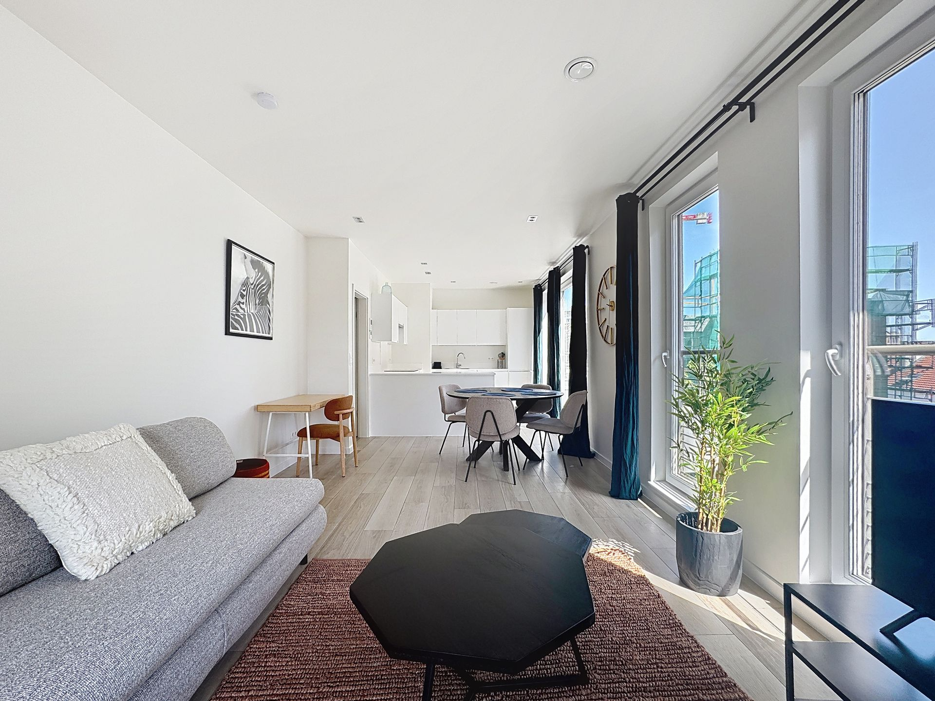 Appartement te  in Brussel 1000 1350.00€ 1 slaapkamers 60.00m² - Zoekertje 524265