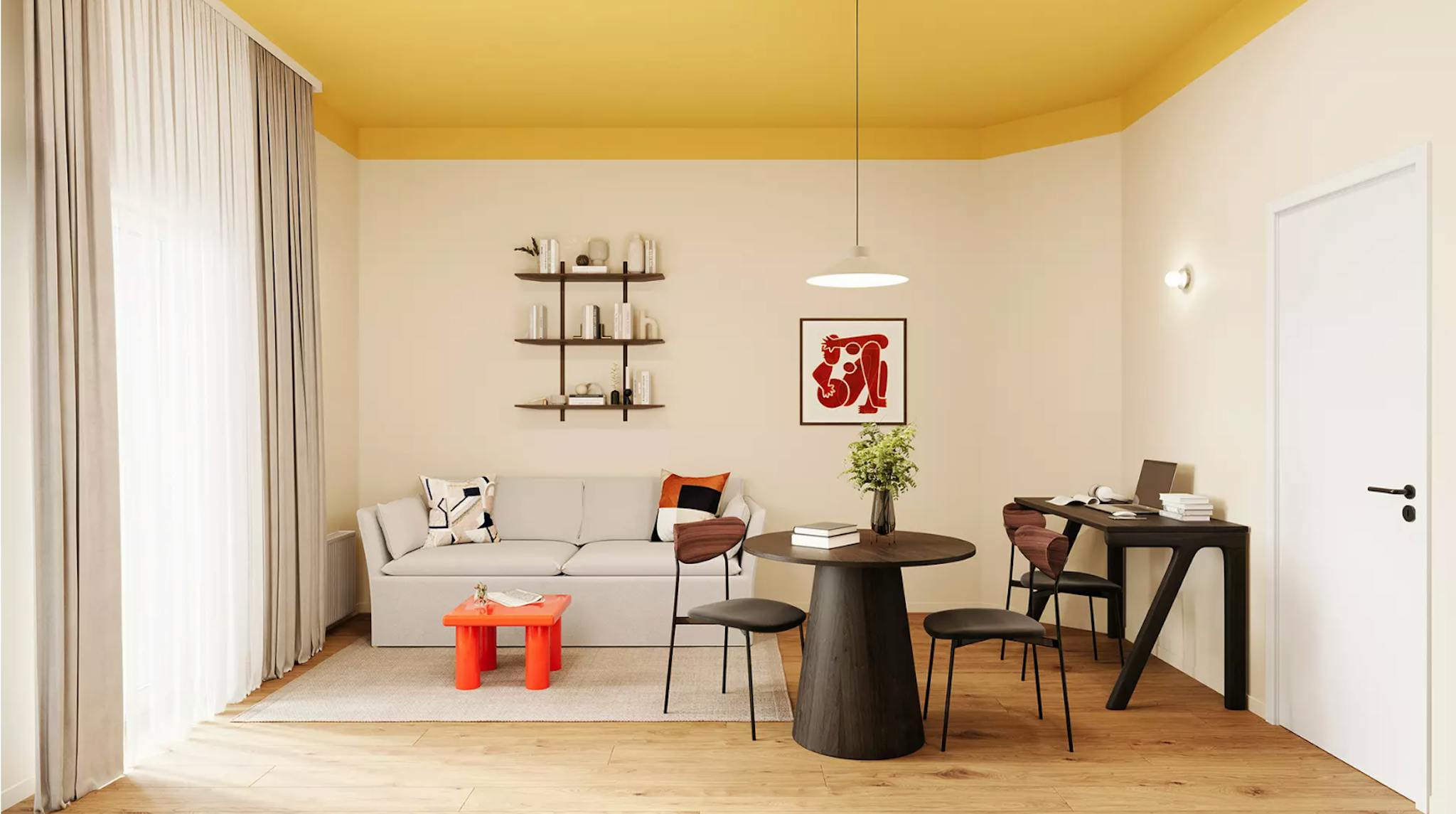 Appartement à louer à Etterbeek 1040 1150.00€ 1 chambres 35.00m² - annonce 529428