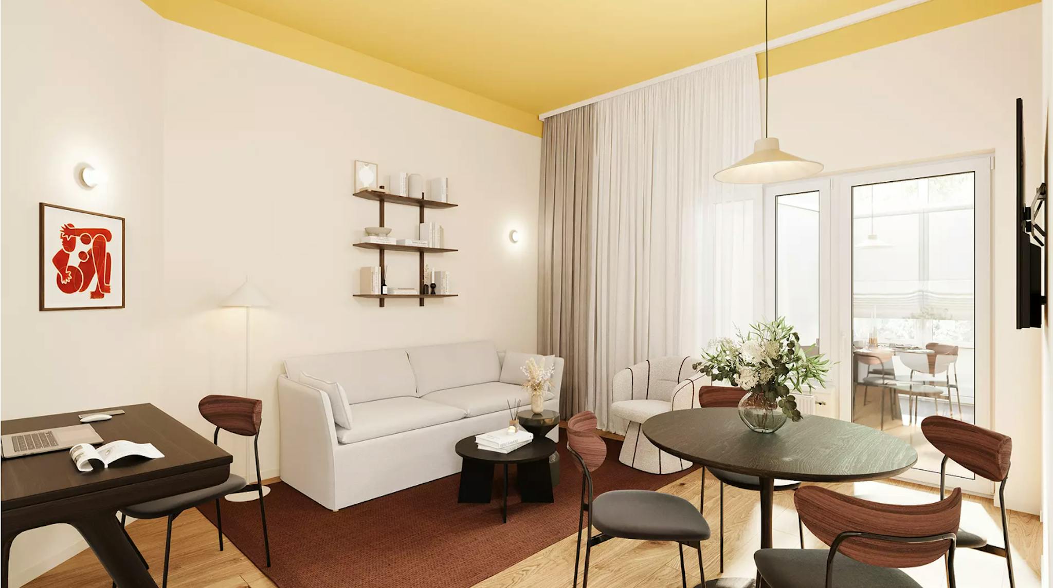 Appartement à louer à Etterbeek 1040 1200.00€ 1 chambres 45.00m² - annonce 529424