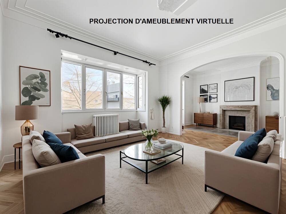 Appartement à à Ixelles 1050 1750.00€ 2 chambres 130.00m² - annonce 529292