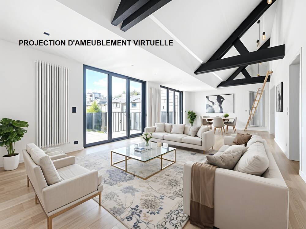 Penthouse te huur in Ukkel 1180 2200.00€ 2 slaapkamers 130.00m² - Zoekertje 528758