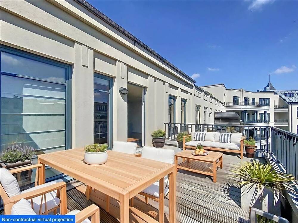 Penthouse à louer à Ixelles 1050 2450.00€ 2 chambres 130.00m² - annonce 531306